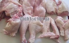 Cách lọc và bảo quản thịt gà